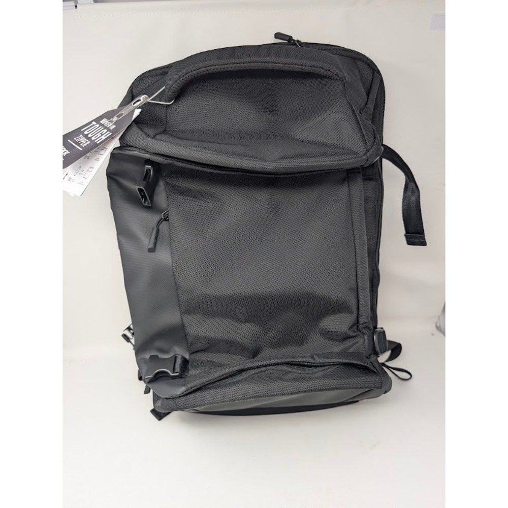 Tomtoc Recycled Collection Tech Laptop Backpack Matte Black NWT